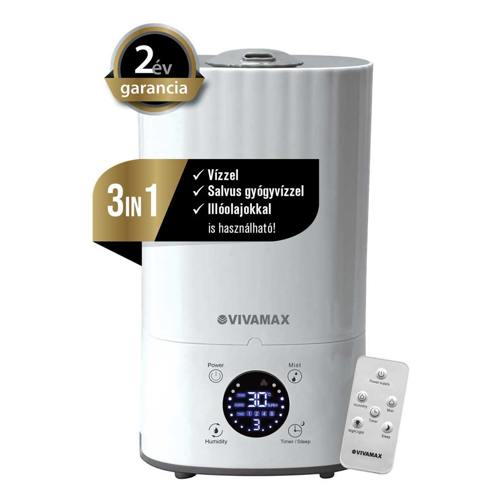 Salty-Air Premium ultrahangos párásító 3in1