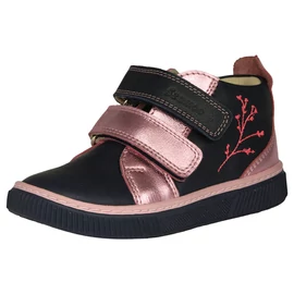 Szamos kölyökcipő Formatalpas fekete-pink - 25