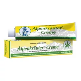 Alpenkrauter gyógynövény krém cannabis olajjal és ördögcsáklya kivonattal