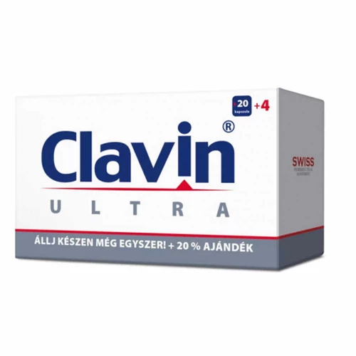 Clavin Ultra kapszula 20+4 db