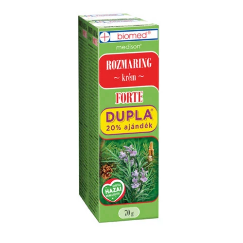 Biomed rozmaring krém forte dupla, 2x70g