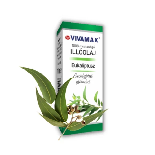 Eukaliptusz 100%-os tisztaságú illóolaj (10 ml)