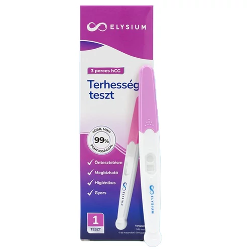 Elysium gyors kimutatású terhességi teszt - hCG 20 mIU/ml