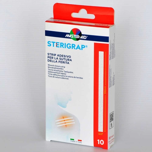 Sterigrap sebzáró t. 10db 100 x 6mm