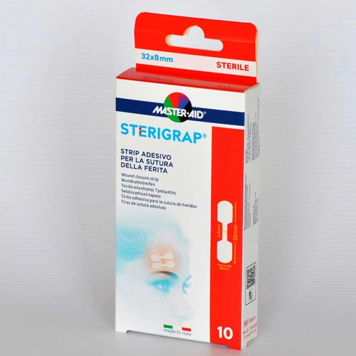 Sterigrap sebzáró t. 10db 32 x 8mm