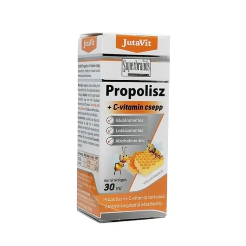 Jutavit Propolisz csepp C-vitaminnal 30ml