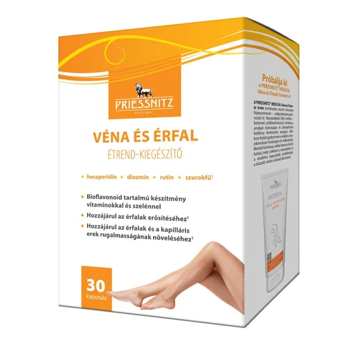 Priessnitz Véna és Érfal kapszula 30x
