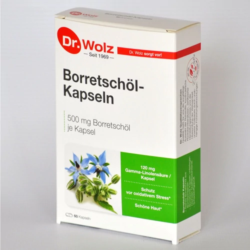 Dr. Wolz Borágóolaj kapszula 60 db