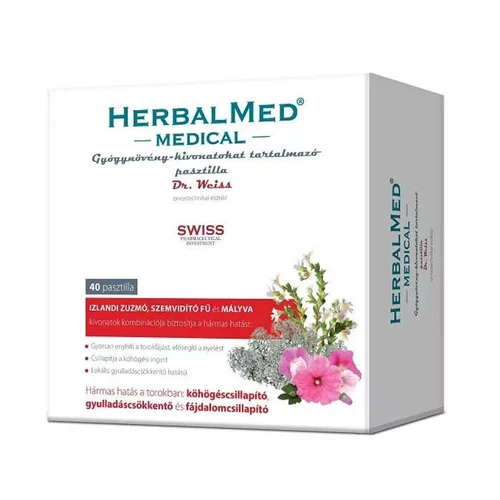 Herbalmed Medical pasztilla 40x