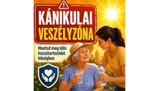 Kánikulai veszélyzóna: mentsd meg idős hozzátartozódat hőségben